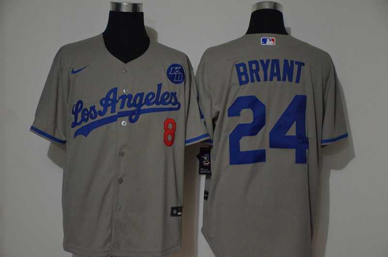 Dodgers 24 Kobe Bryant Gray 2020 Nike KB Cool Base Jersey,We sell and wholesale Dodgers 24 Kobe Bryant Gray 2020 Nike KB Cool Base Jersey on line form chian!